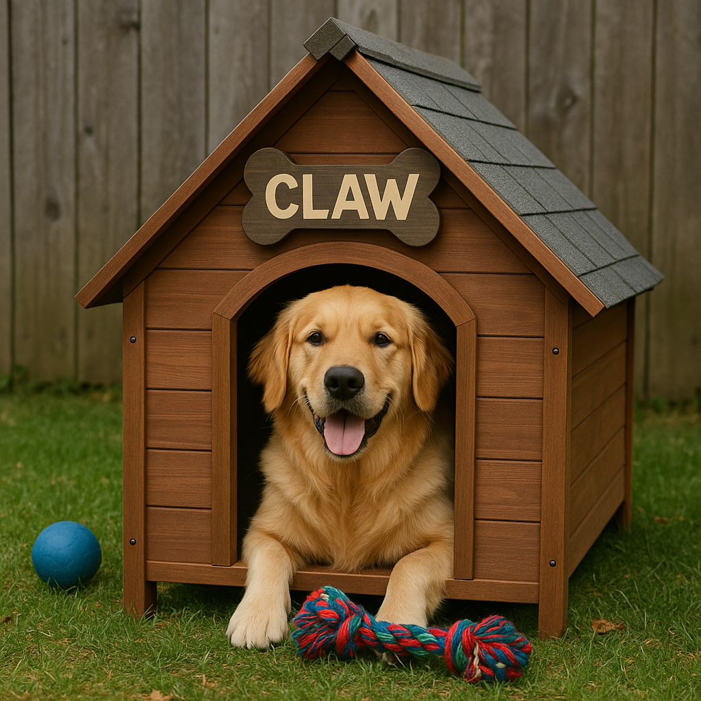 Home Sweet Doghouse: Claw’s Cozy Corner of Joy
