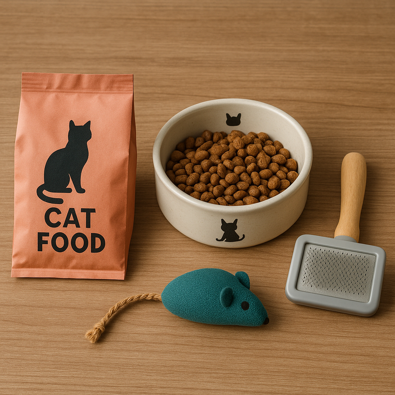 Cat Care Essentials Set